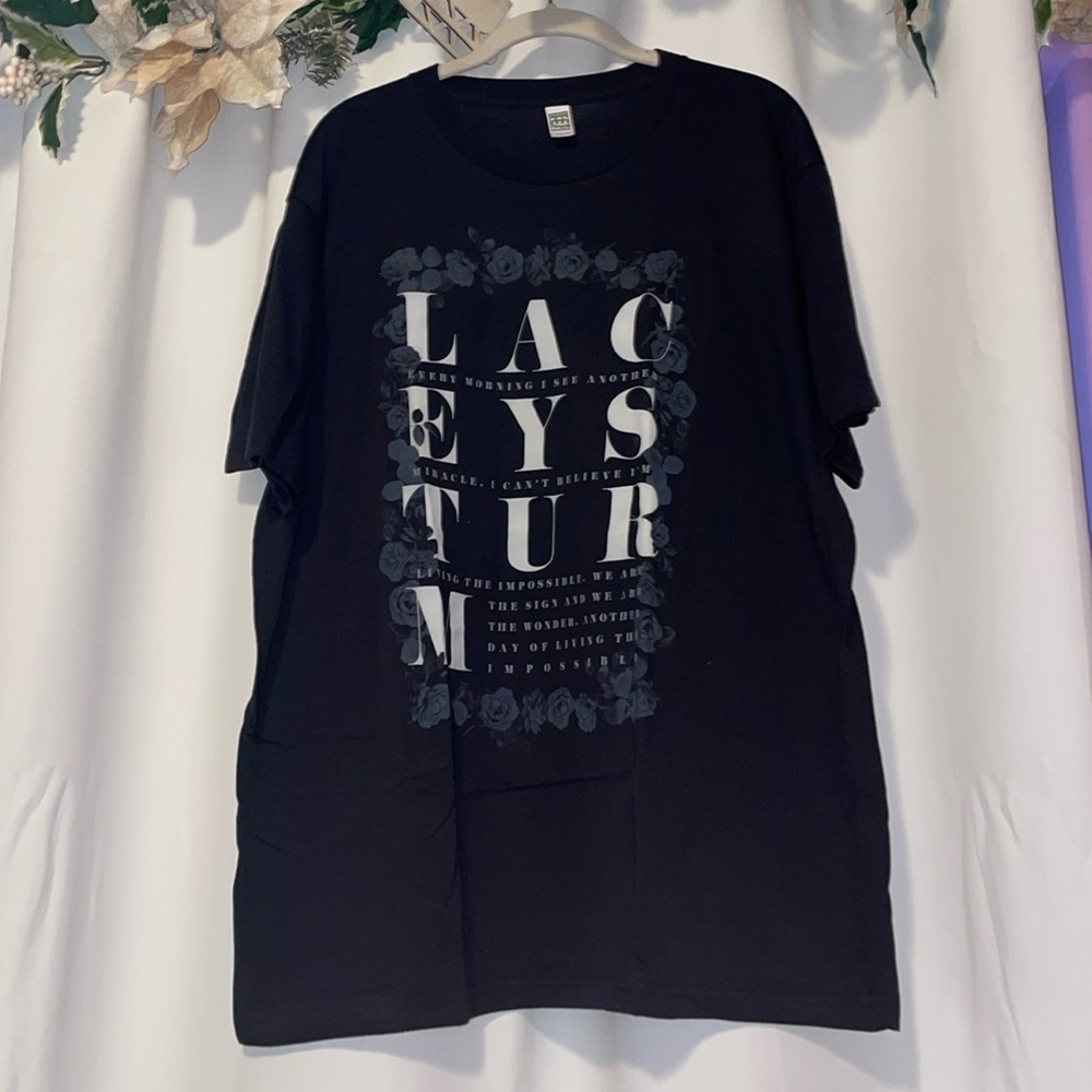 Band merch! Lacey Sturm shirt